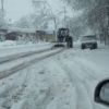 Докучаевск заблокирован снегом: автобусы не смогли выехать в Донецк, люди не могут попасть на работу