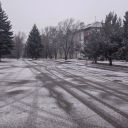 Зима на площади